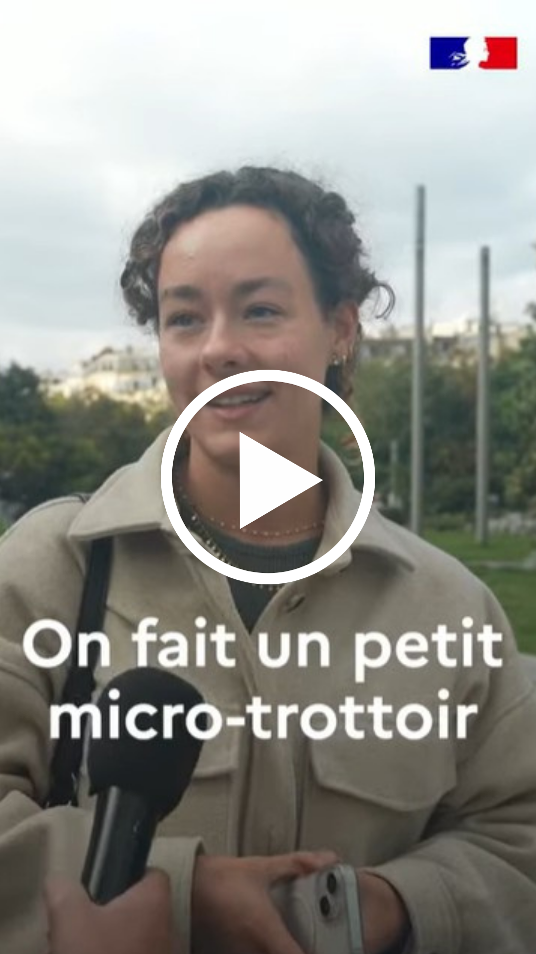 Image on fait un petit micro trottoir