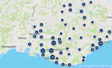 Carte des soins non programmes paca.png