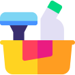Image pictogramme produits menagers