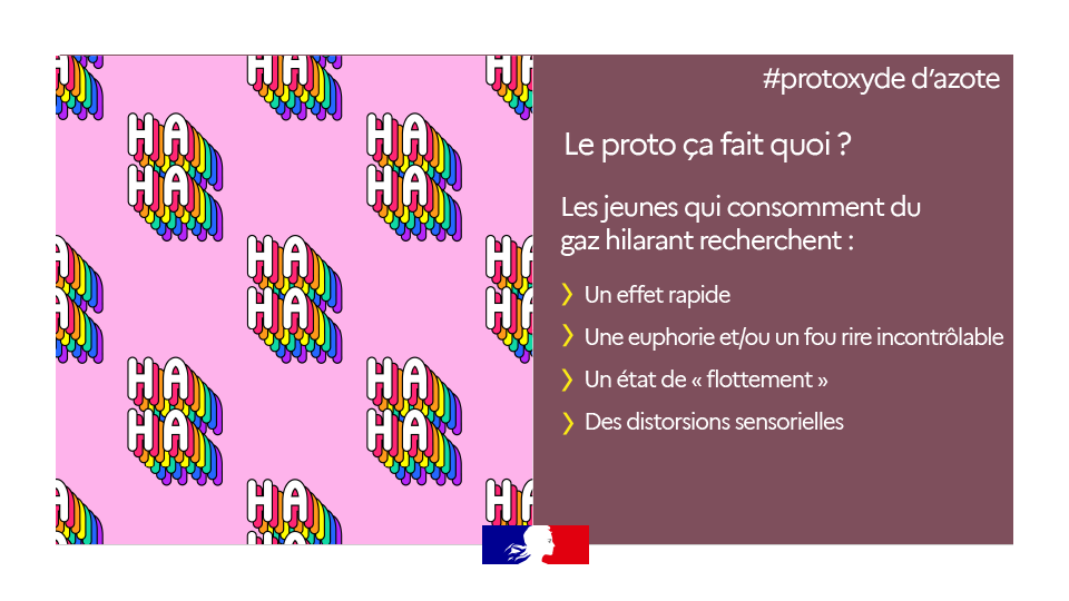infographie le protoxyde s'azote ça fait quoi