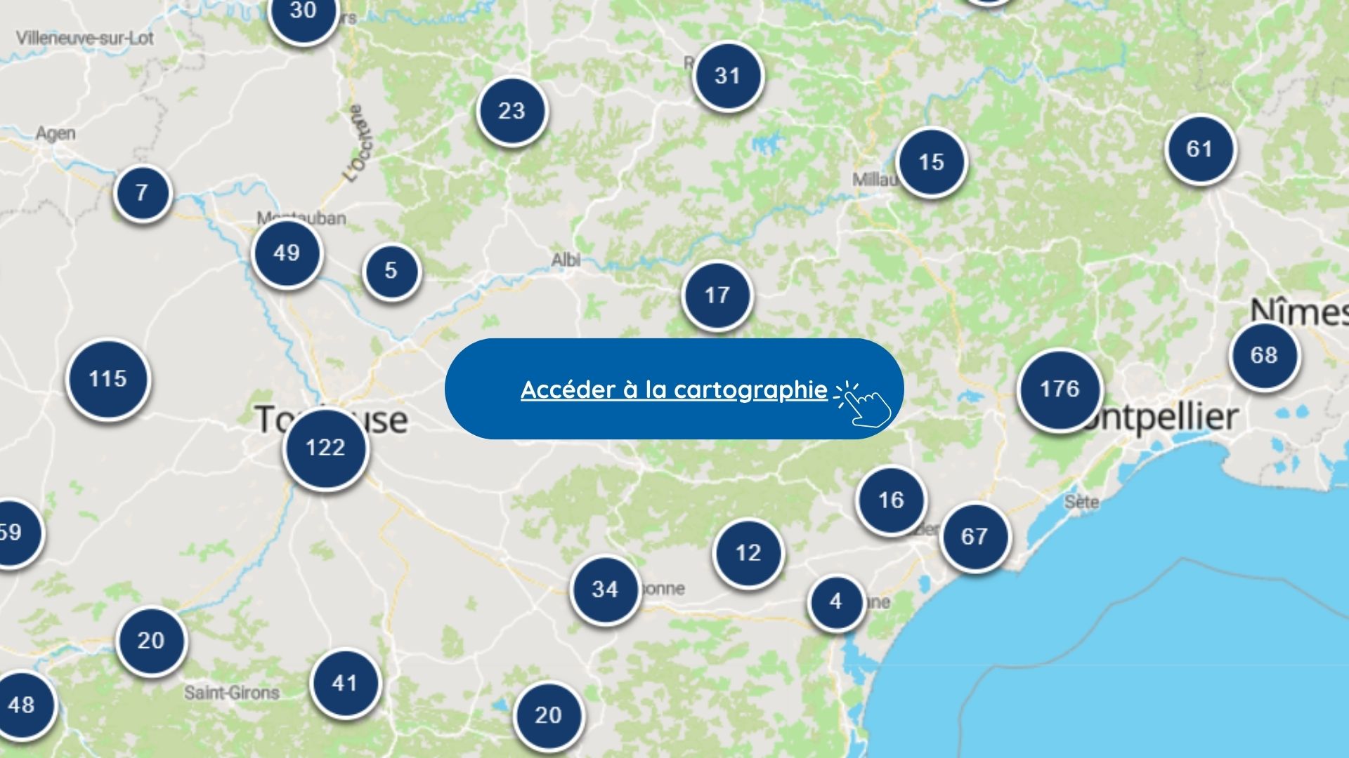 Lien vers la cartographie VSS Occitanie